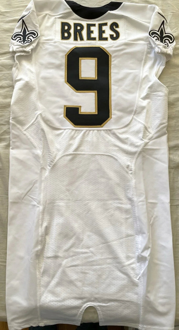 Drew Brees Saints 2012 2014 Nike Elite team issue game model jersey - AutographsForSale.com