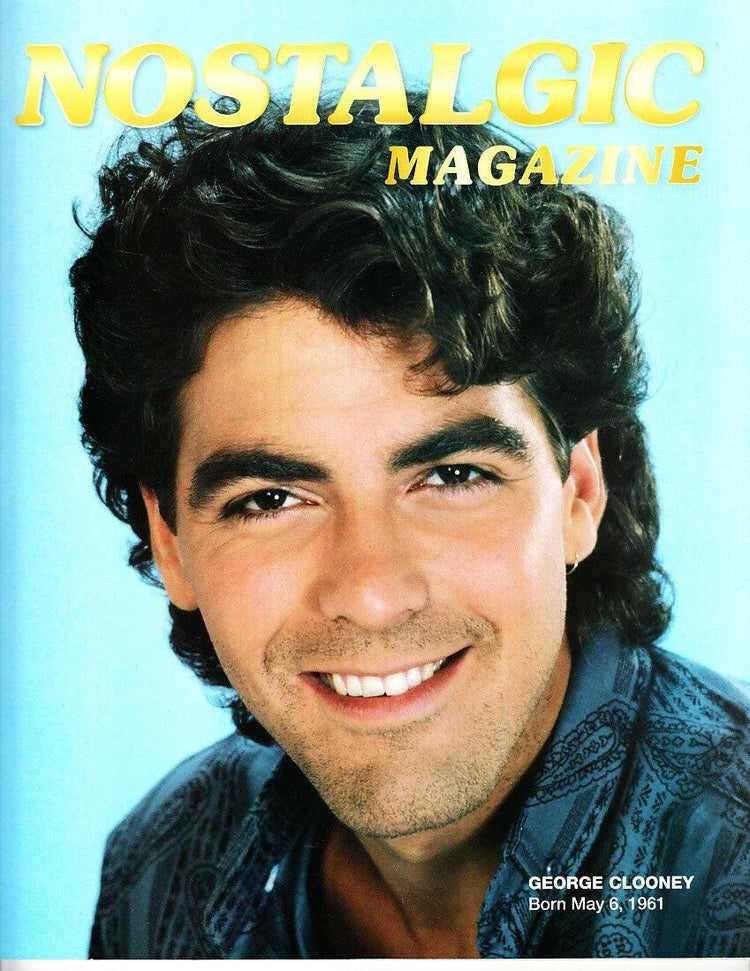 May 2019 Nostalgic magazine (George Clooney cover) - AutographsForSale.com