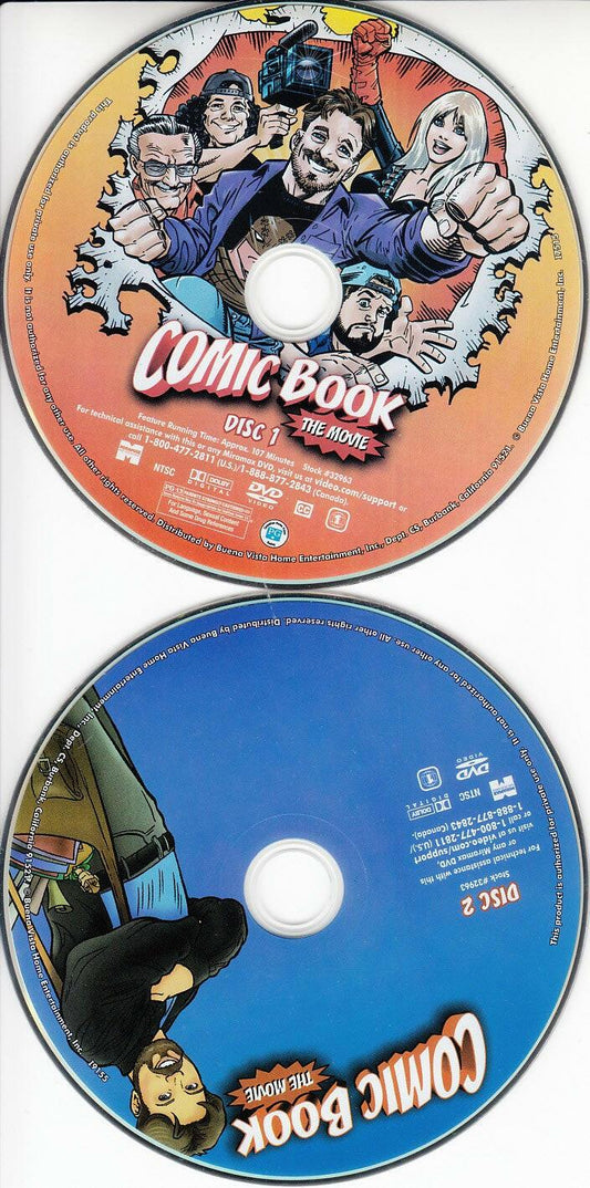 Comic Book The Movie set of 2 DVDs NEW (Mark Hamill) - AutographsForSale.com