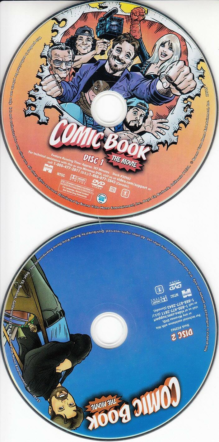 Comic Book The Movie set of 2 DVDs NEW (Mark Hamill) - AutographsForSale.com