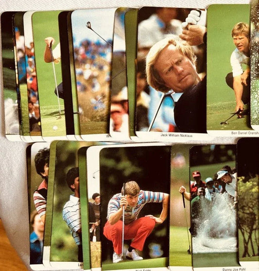 1986 1987 Fax Pax golf near card set Jack Nicklaus Payne Stewart Tom Watson - AutographsForSale.com