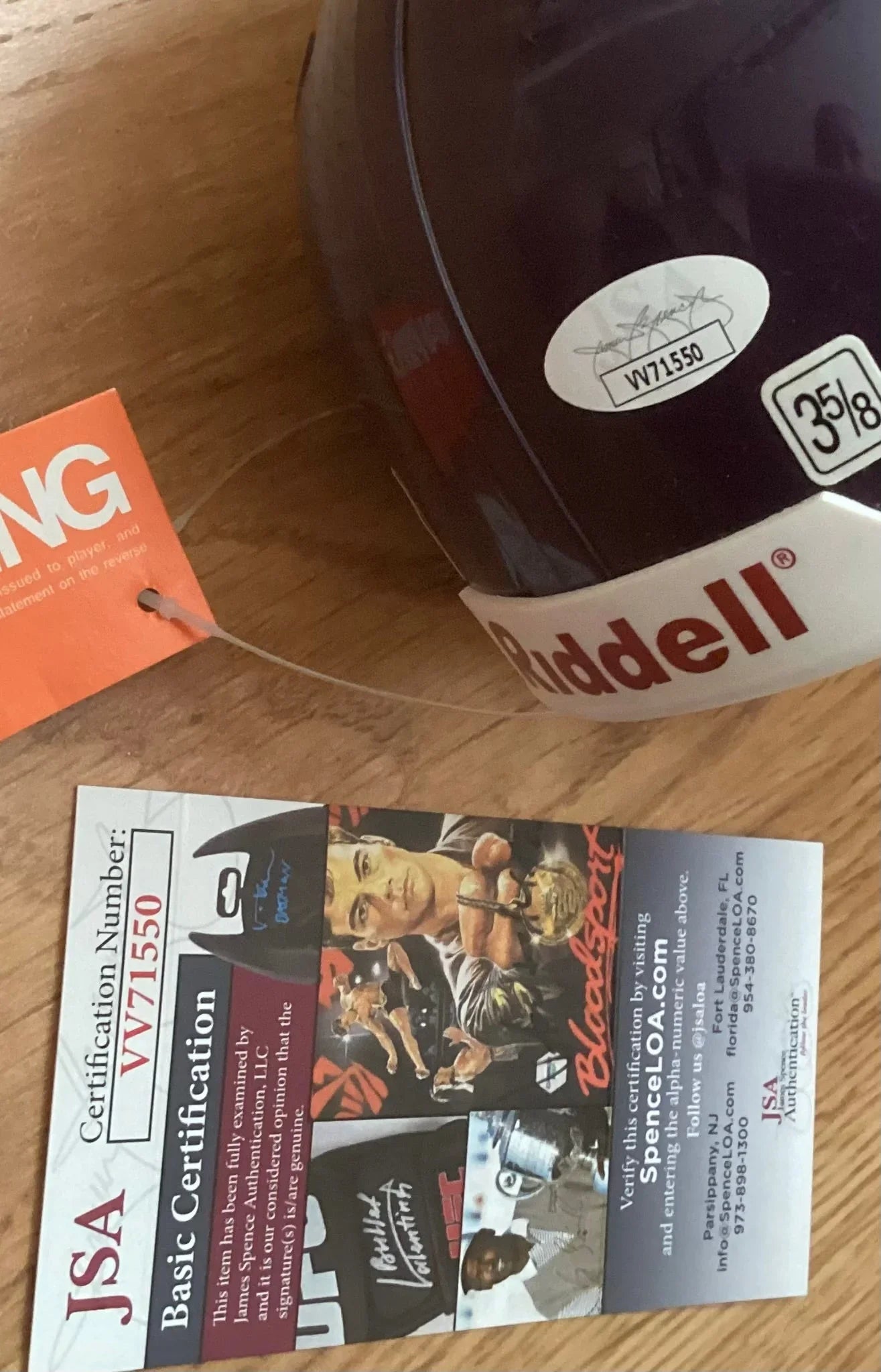 Ahmad Rashad autographed Minnesota Vikings mini helmet JSA - AutographsForSale.com