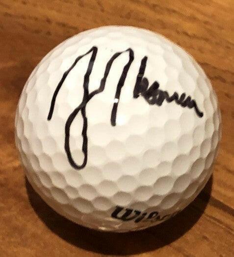 Justin Thomas autographed Wilson golf ball JSA - AutographsForSale.com