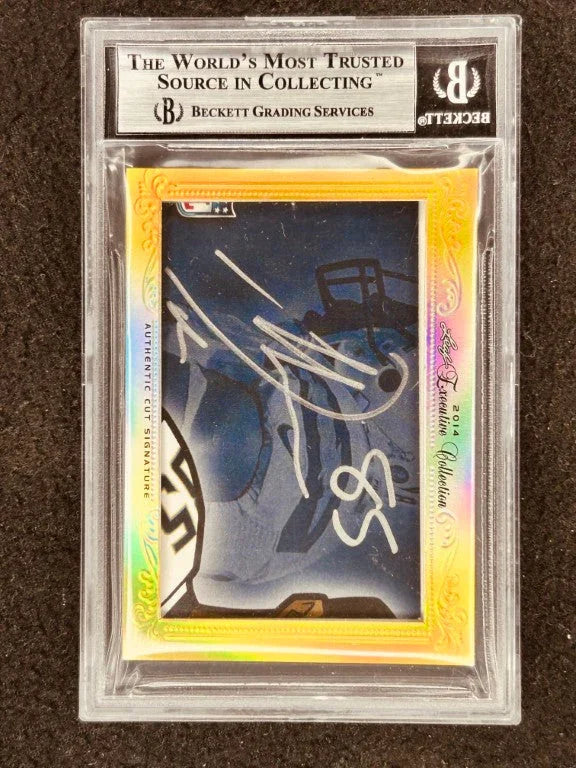 LaDainian Tomlinson & Antonio Gates 2014 Leaf Masterpiece Cut Signature certified signed card 1/1 JSA Chargers - AutographsForSale.com