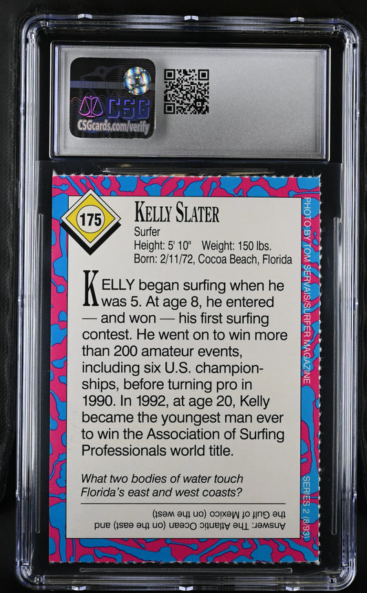 Kelly Slater 1993 SI for Kids surfing RC CSG 5 - AutographsForSale.com