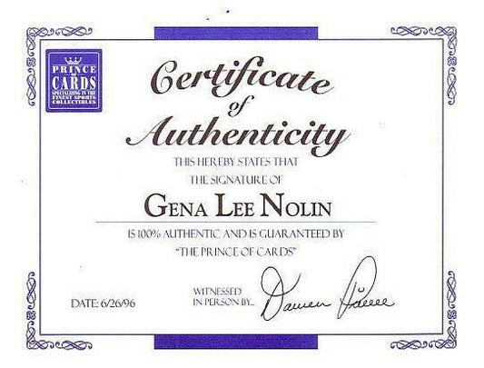 Gena Lee Nolin (Baywatch) autographed 8x10 swimsuit photo - AutographsForSale.com