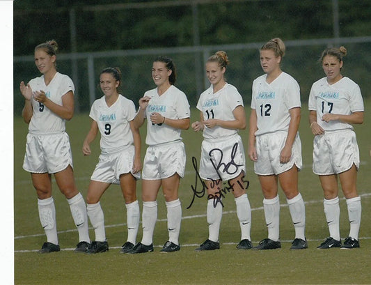 Susan Bush signed 1999 North Carolina Tar Heels soccer 8x10 photo - AutographsForSale.com