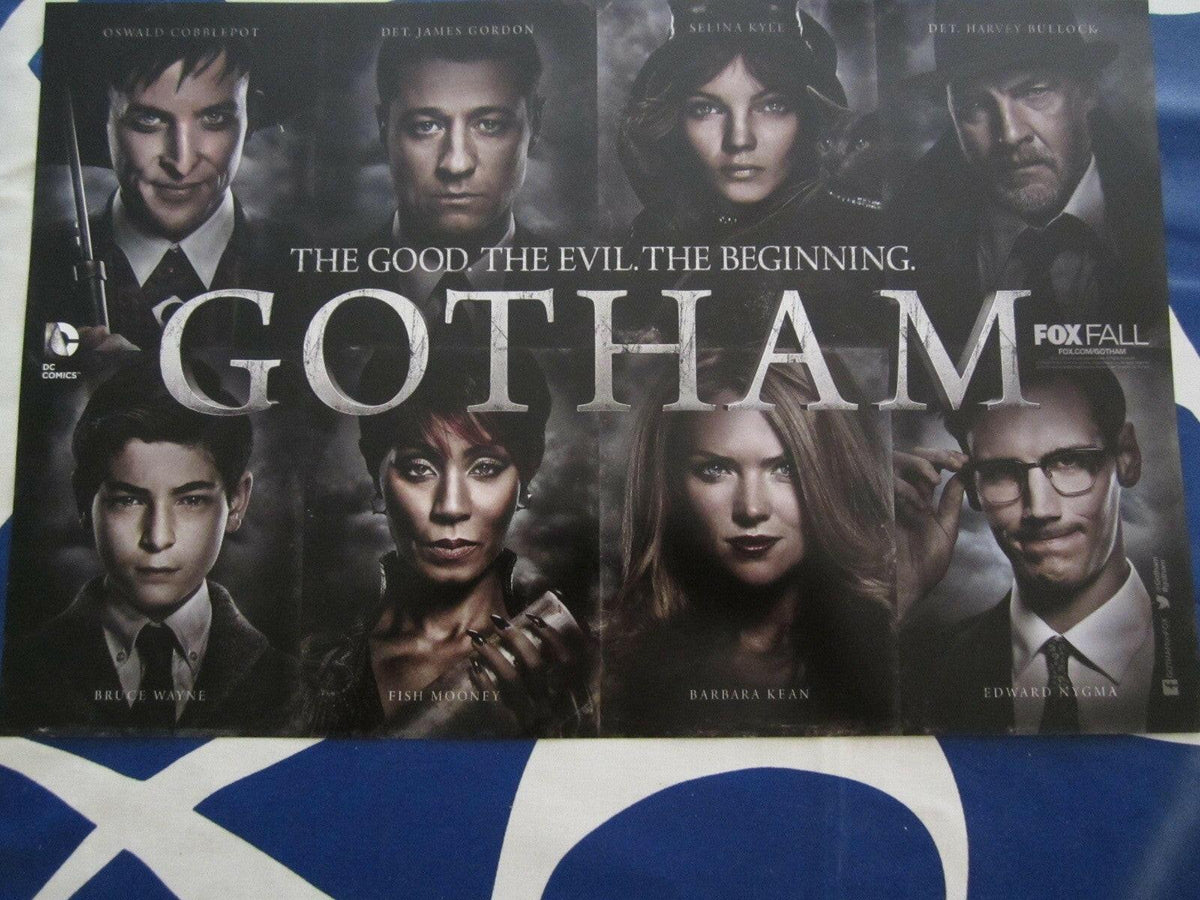 Gotham Cast 2014 Comic-Con mini 11x17 promo poster - AutographsForSale.com