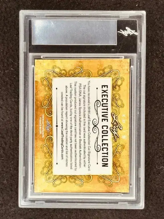 Dermontti Dawson 2018 Leaf Masterpiece Cut Signature certified autograph card 1/1 JSA Steelers - AutographsForSale.com