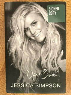 Jessica Simpson autographed Open book signed 1st edition - AutographsForSale.com
