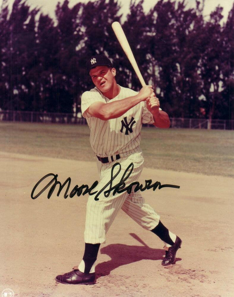 Moose Skowron autographed New York Yankees 8x10 photo - AutographsForSale.com