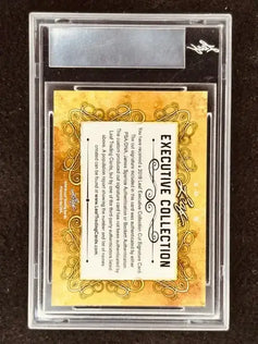 Nick Faldo 2018 Leaf Masterpiece Cut Signature certified signed card 1/1 JSA Masters - AutographsForSale.com