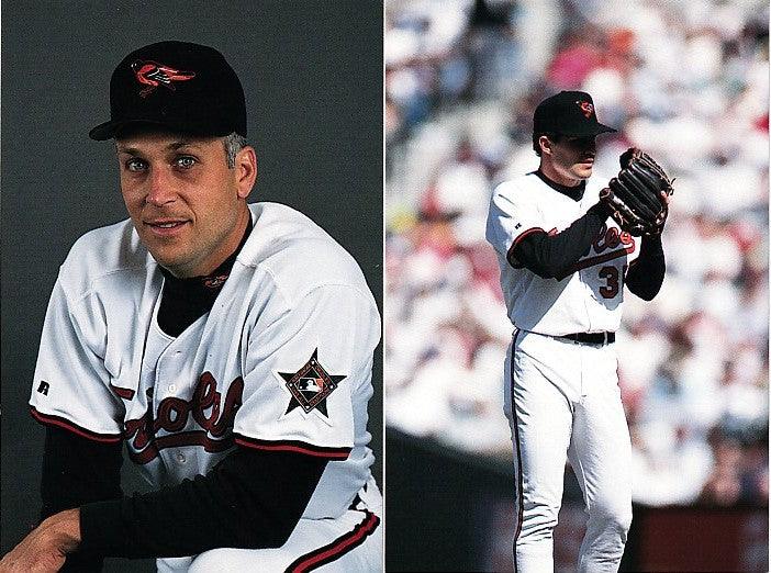Cal Ripken Mike Mussina Orioles team issue 1993 photo cards - AutographsForSale.com