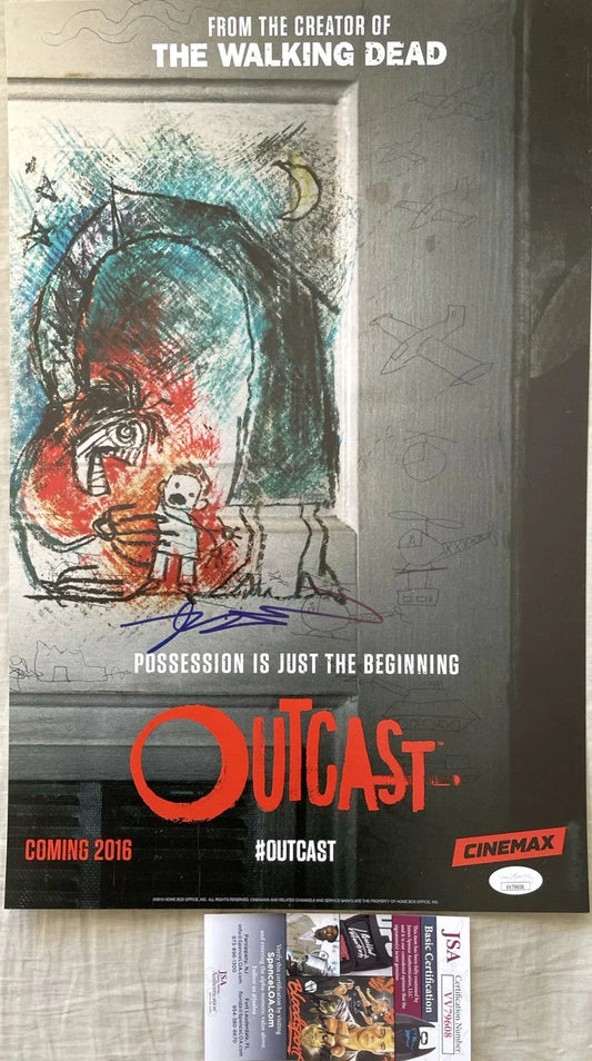 Robert Kirkman autographed Outcast 2015 San Diego Comic-Con mini poster JSA - AutographsForSale.com