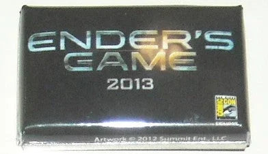 Ender’s Game movie 2012 SDCC exclusive promo button pin - AutographsForSale.com