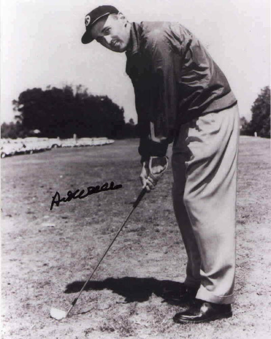 Art Wall autographed 8x10 golf photo - AutographsForSale.com