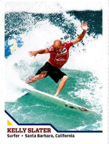 Kelly Slater 2009 Sports Illustrated for Kids surfing card (rough edge) - AutographsForSale.com