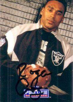 Roger Craig autographed Raiders 1991 Pro Line Portraits card - AutographsForSale.com