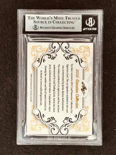 Bob Cousy 2012 Leaf Masterpiece Cut Signature certified signed card 1/1 JSA Celtics - AutographsForSale.com