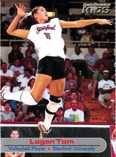 Logan Tom Stanford cardinal 2002 SI for Kids volleyball card - AutographsForSale.com