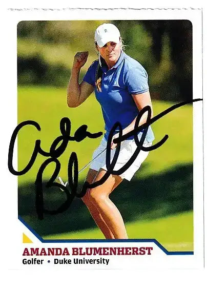 Amanda-Blumenherst-autographed-SI-for-Kids-card_90e61fd9-b3c2-41ce-bd5a-5b8571b8efd8 - AutographsForSale.com