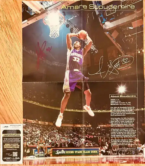 AmarePosterJSA - AutographsForSale.com