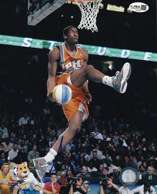Amare Stoudemire signed Phoenix Suns 2005 NBA Slam Dunk 8x10 photo JSA - AutographsForSale.com