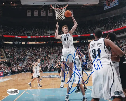 Andrei Kirilenko autographed Utah Jazz 8x10 photo JSA - AutographsForSale.com