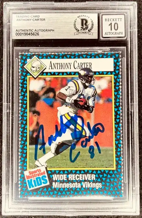 AnthonyCarter1992SIK_1 - AutographsForSale.com