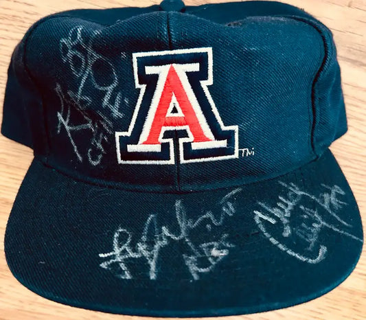 Chuck Cecil Ricky Hunley signed Arizona Wildcats cap JSA - AutographsForSale.com