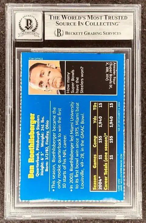 BenRoethlisbergerSIK_2 - AutographsForSale.com