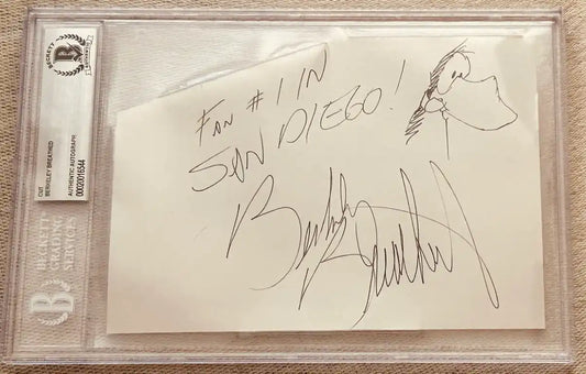BerkeBreathedCutOpusBAS - AutographsForSale.com