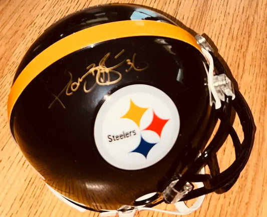 Jerome Bettis signed Steelers Super Bowl 40 Champions mini helmet JSA - AutographsForSale.com