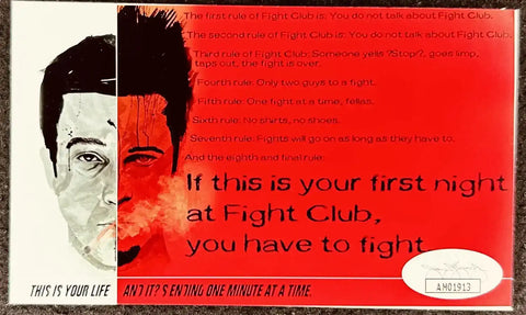 BradPittFightClub2 - AutographsForSale.com