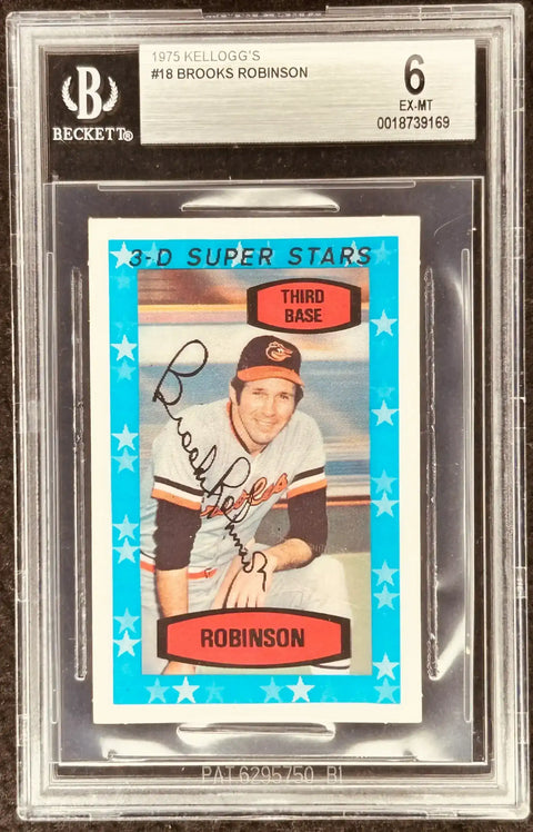 BrooksRobinson1975Kelloggs - AutographsForSale.com
