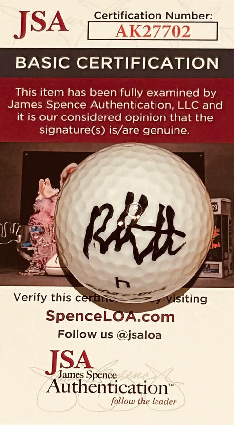 BubbaGolfBallSnakeEyes - AutographsForSale.com
