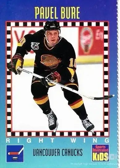 Pavel Bure Vancouver Canucks 1994 SI for Kids card - AutographsForSale.com