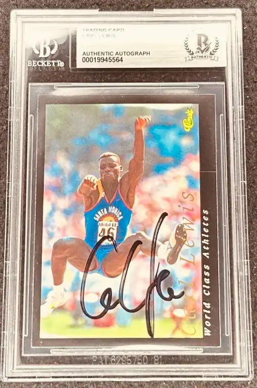 CarlLewis1992ClassicBAS_1 - AutographsForSale.com