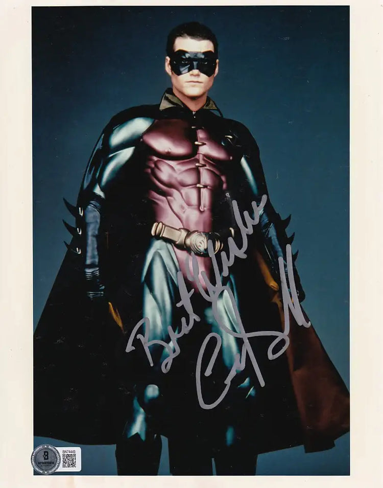 Val Kilmer Chris O'Donnell signed Batman Forever 8x10 photos framed BAS - AutographsForSale.com