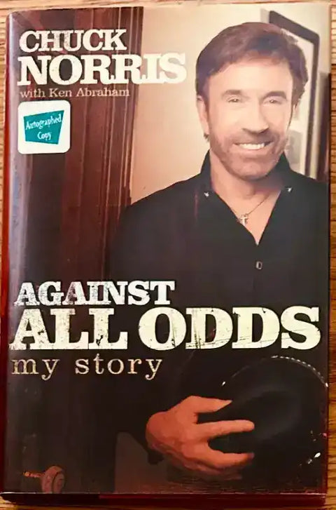ChuckNorrisBookCover - AutographsForSale.com