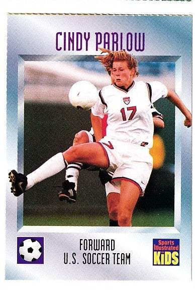 Cindy Parlow US Soccer 1996 SI for Kids Rookie Card USWNT - AutographsForSale.com
