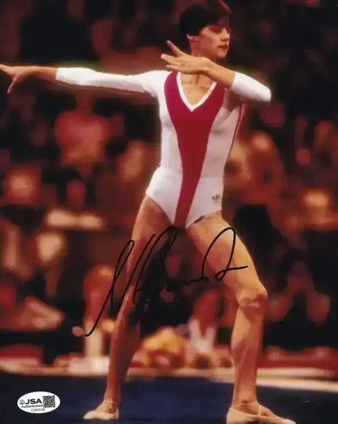 Comaneci8x10JSA - AutographsForSale.com