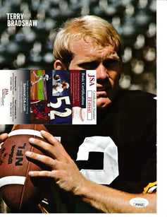 Larry Csonka autographed Miami Dolphins magazine photo JSA - AutographsForSale.com