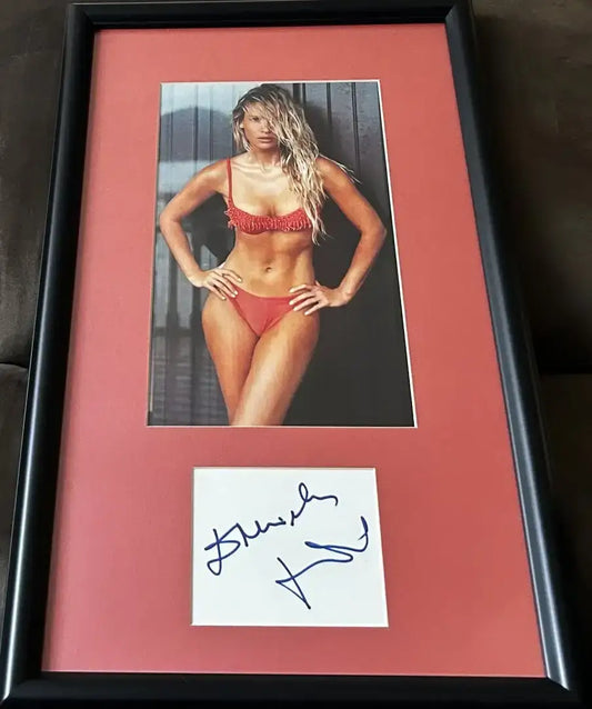 Daniela Pestova autograph framed Sports Illustrated Swimsuit photo JSA - AutographsForSale.com