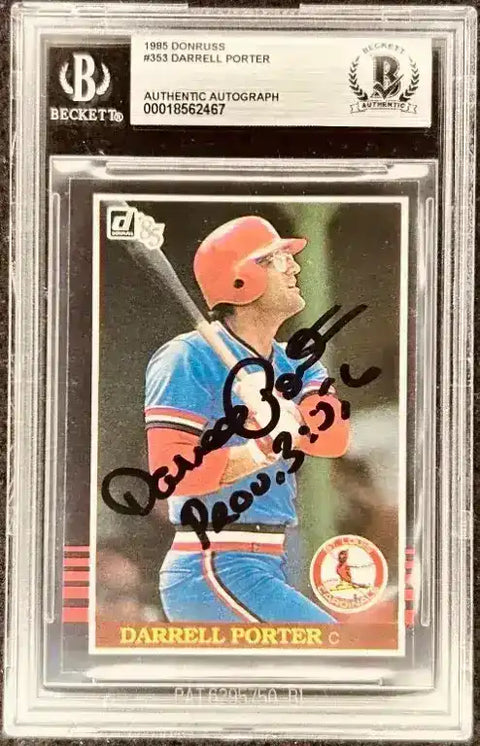 DarrellPorter - AutographsForSale.com