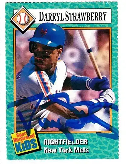 Darryl-Strawberry-autographed-SI-for-Kids-card_a920bd99-4b14-4e16-802e-5f5bfa3cd0ac - AutographsForSale.com