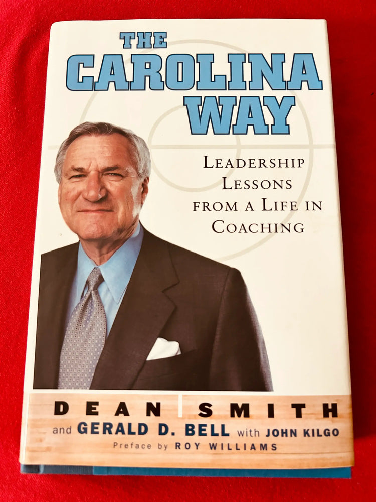 Dean Smith signed Carolina Way book with Best Wishes JSA - AutographsForSale.com
