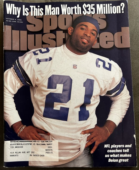 9 Cowboys ESPN & Sports Illustrated magazines Emmitt Smith Tony Romo Dak Prescott - AutographsForSale.com