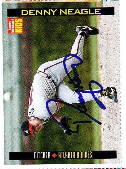 Denny-Neagle-autographed-SI-for-Kids-card_2cf3af5c-1630-4727-a29e-25c18287b28b - AutographsForSale.com