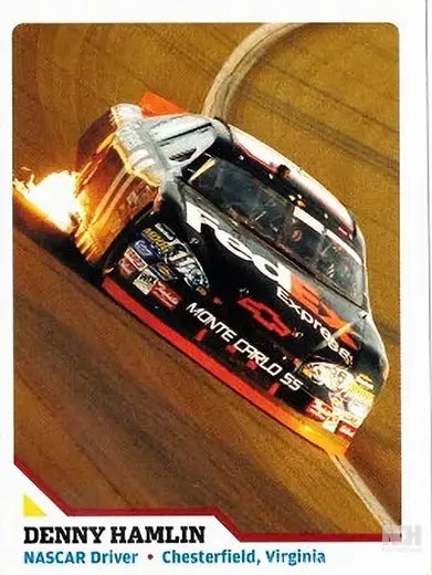 Denny Hamlin 2007 Sports Illustrated for Kids racing card - AutographsForSale.com